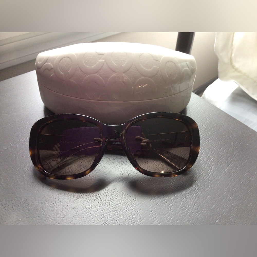 Women’s Coach Tortoise Sunglasses